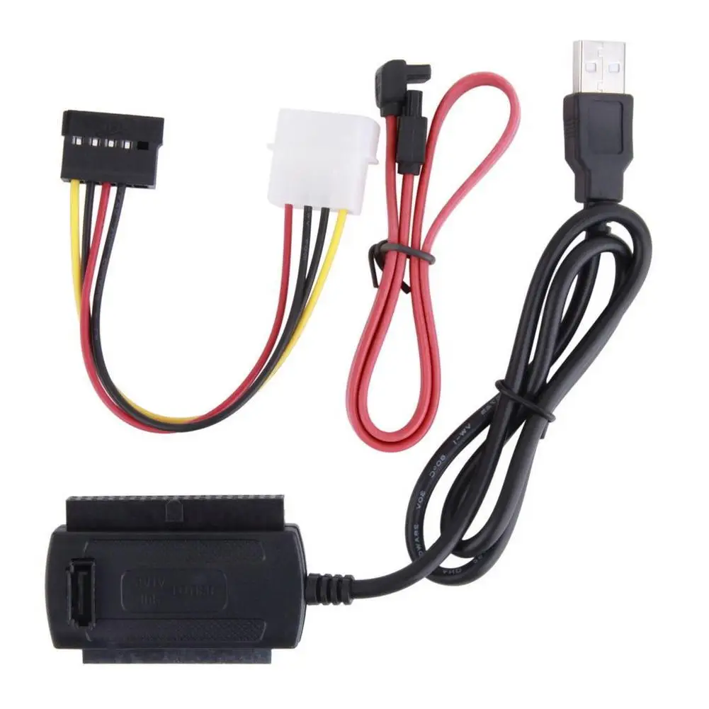 SATA/PATA/IDE Drive к USB 2 0 адаптер конвертер кабель для 5/3 5 жесткого диска FE|Компьютерные