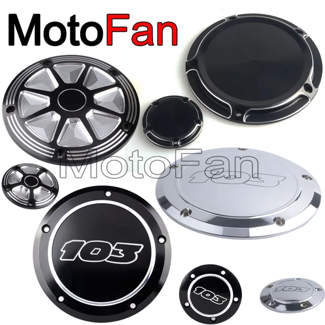 Motorcycle Parts Derby Cover Timer Timing Covers Custom Engraving for