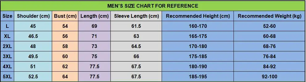 Men size