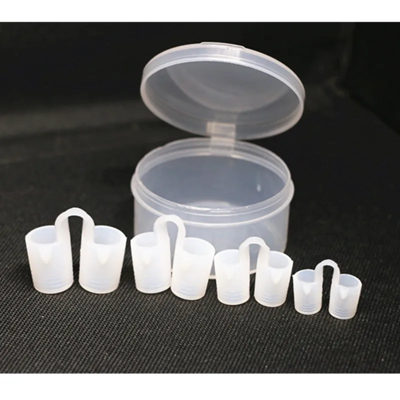 

1/box Popular Snore Reducing Sleep Aid Comfortable Soft Medical Silicone Mini Anti Snoring Nose Vent