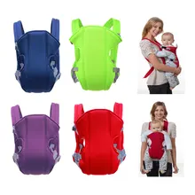 Дышащий передний детский Перевозчик Удобный слинг рюкзак мешок обернуть Ребенка Кенгуру Регулируемый перевозчик безопасности