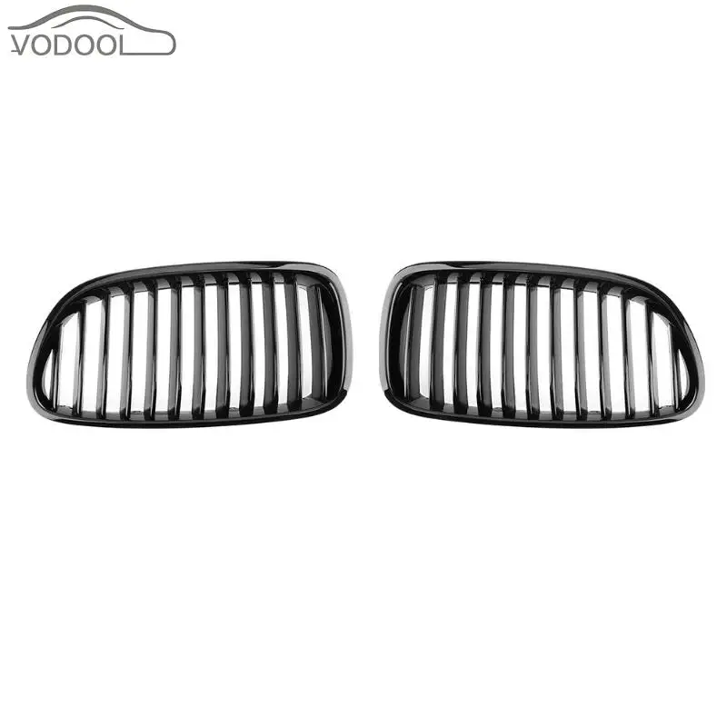 

1 Pair Gloss Black Car Front Bumper Kidney Grilles Racing Grills for BMW F10 F18 528i 530i 535i 10-16 Auto Accessories Parts