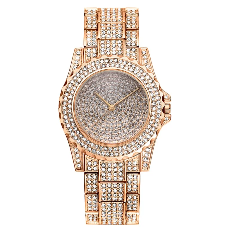 Женские часы со стразами дамское платье женские часы со стразами люксовый бренд женские наручные часы с браслетом Кристальные кварцевые