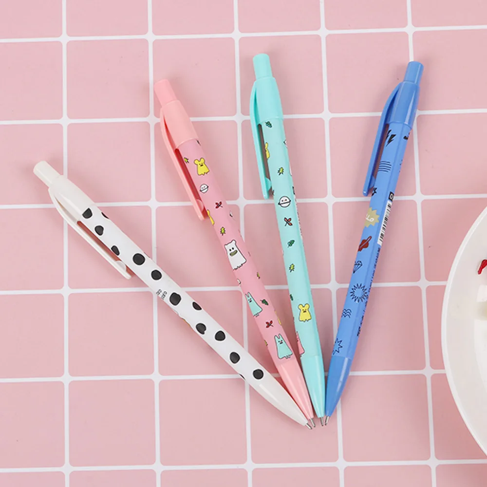 

1 Piece 0.7mm Kawaii Animal Press Automatic Mechanical Pencil Student Stationery Pencils Office School Supplies