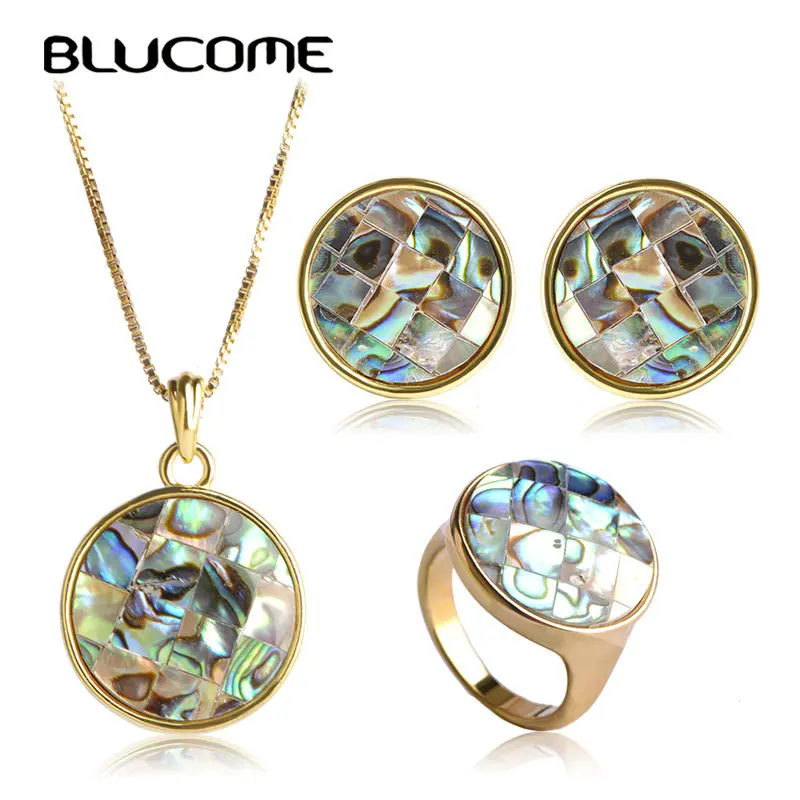 Женский комплект из колье серёг кольца и кольца|necklace earring ring sets|earrings setjewelry sets women |