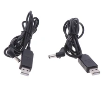 כבל usb USB DC USB כוח דחיפה קו 5V ל DC 9V 12V צעד למעלה כבל תיל ממיר מחבר שקע 2.1x5.5mm (4)