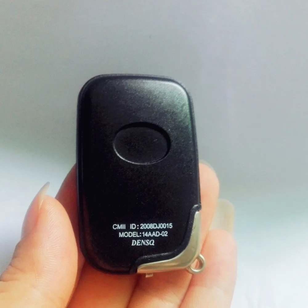 Smart Remote Uncut ключ чехол брелока автомобиля крышка 4 кнопки Черный для Lexus LX470 GS450h IS350 SC430