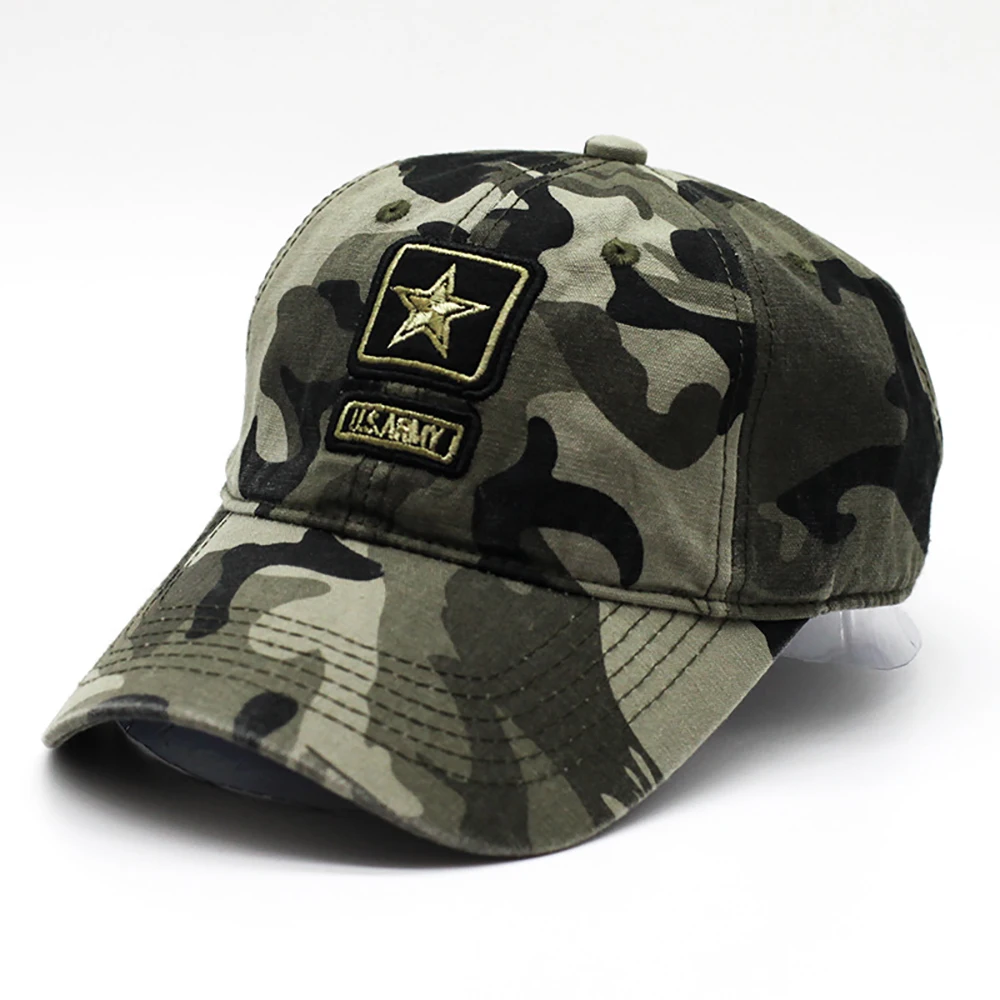 Cool Men Baseball Cap Fashion Unisex Top Army Caps Men's Fishing Hat
