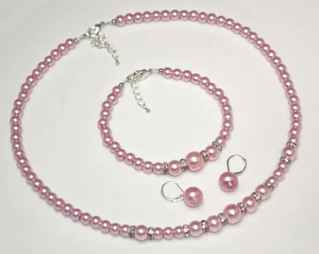 diamante wedding jewellery sets