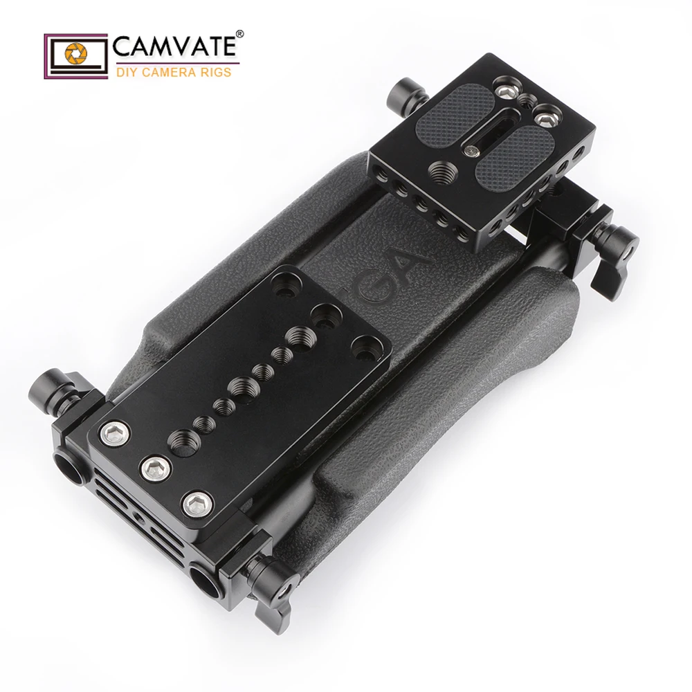  Shoulder Support Pad with Camera Baseplate & Battery Plate Mount for DSLR Rig C1259 camera photogra