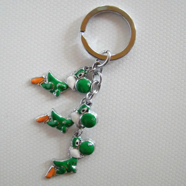 Super Mario Character Yoshi Metal Key Chain Ring Nintendo Game Pokedoll Keychain | Украшения и аксессуары