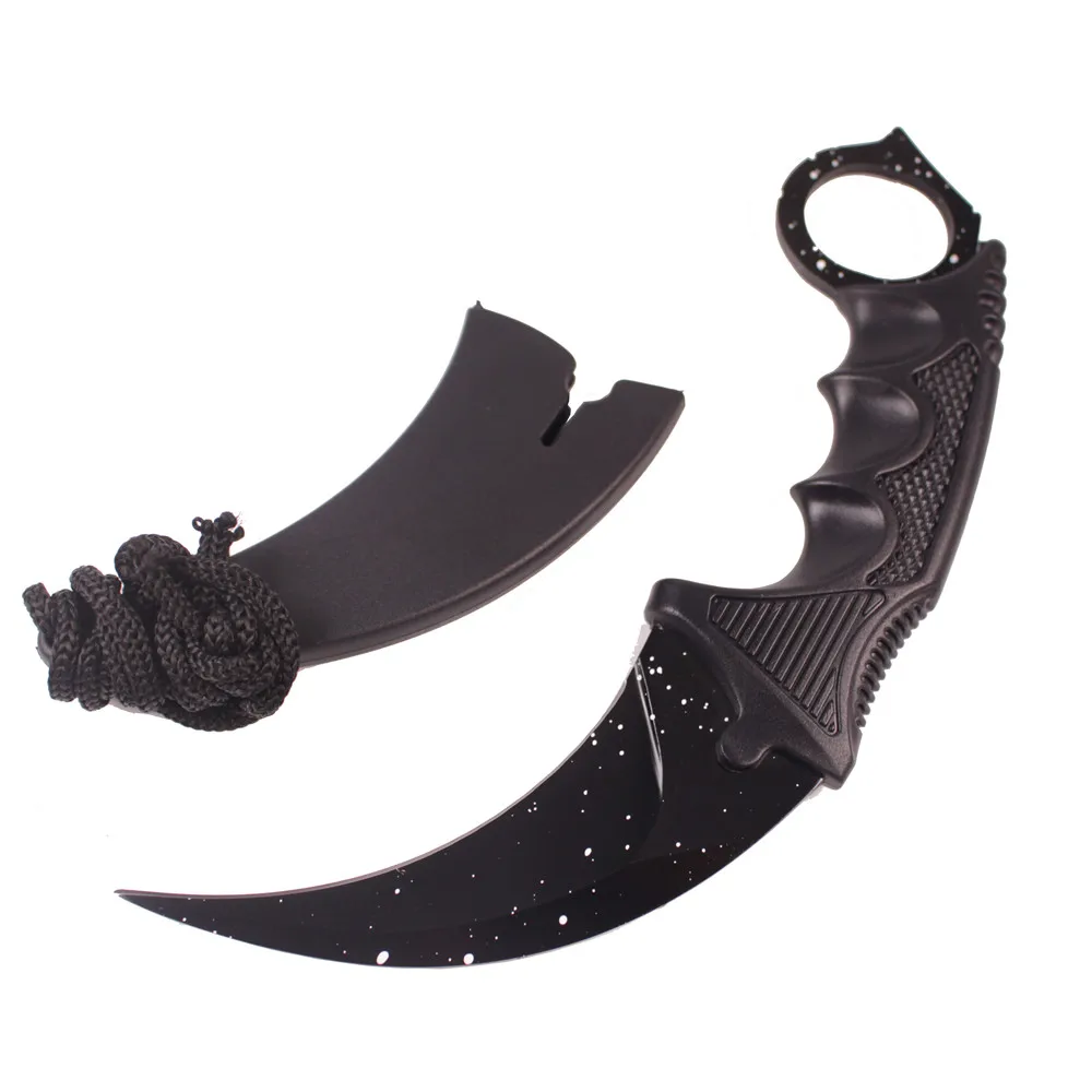 Karambit нож CsGo охотничий для выживания тактические ножи Navajas Supervivencia настоящие Outillage