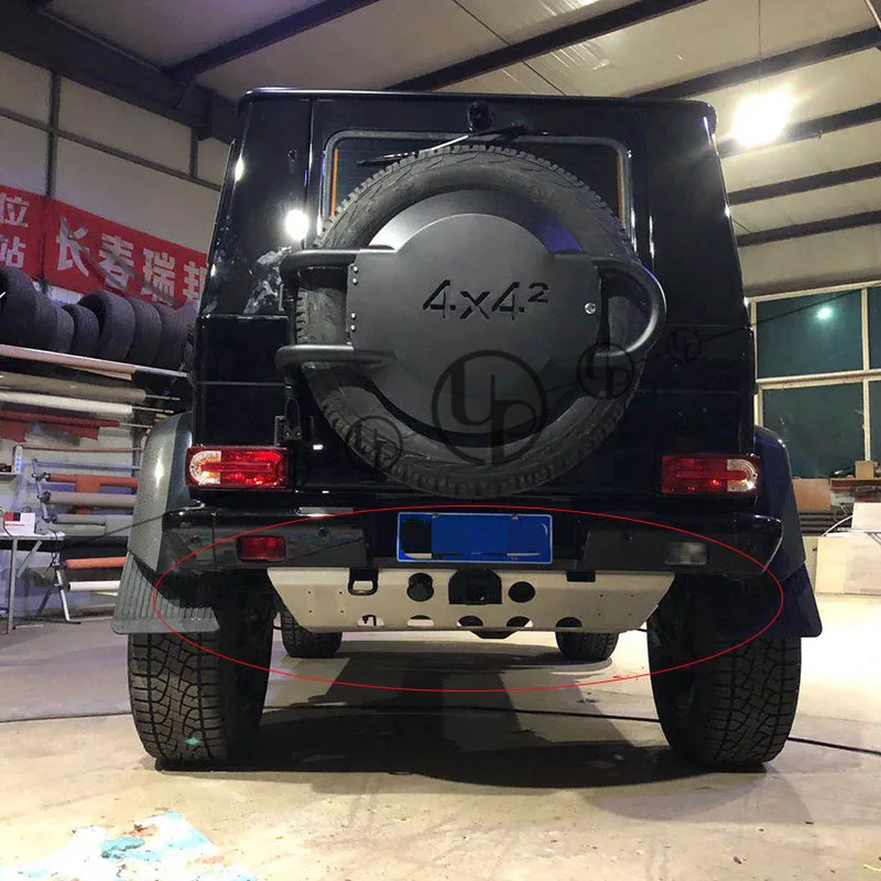 W463 задняя защита для G500 G55 G63 G65 4X4 широкополосный Задний защитный стержень из