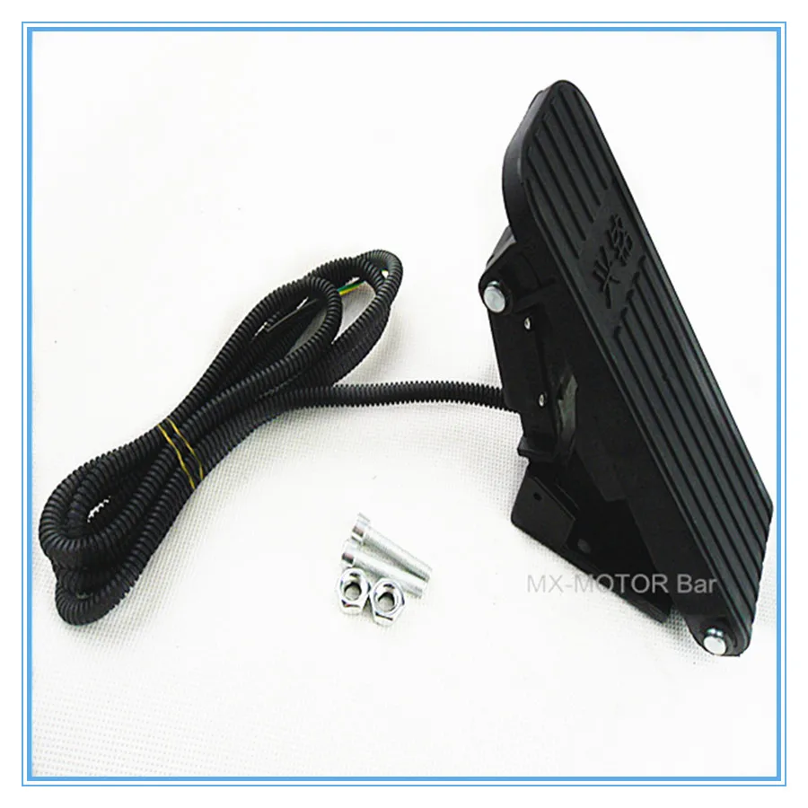 Electric Kart Golf Cart Accelerator Pedal/150cm wire/Alloy Bracket