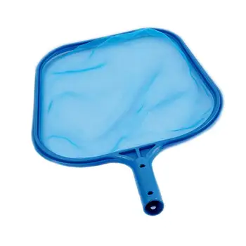 

BESTOYARD 43x30cm Swimming Pool Shallow Water Leaves Net Cleaning Tool Pond Dredge Leaf Rake Mesh Frame Net Skimmer Cleaner