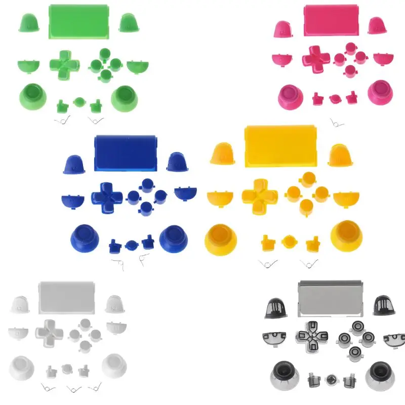

Full Buttons Mod Kit for Sony PlayStation 4 PS4 Controller R2 L2 R1 L1 Trigger Video Game Accessories