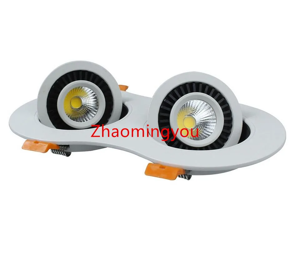 YON 1 шт. 25 Вт 35 Вт 45 Вт Светодиодный светильник встраиваемый Точечный светильник AC85-265V COB светодиодный потолочный светильник светодиодный светильник для домашнего освещения