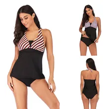 Танкини для купания купальный костюм для женщин Badpak плюс размер 5XL бикини из двух частей купальный костюм Biquinis Feminino одежда для купания, купальник