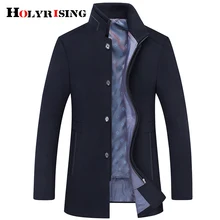 Новинка, зимнее шерстяное пальто, приталенные куртки, мужская повседневная теплая верхняя одежда, куртка и пальто, Мужское пальто, размер M-6XL, размер 18773-5