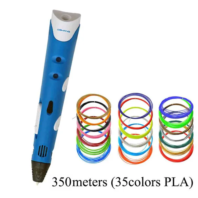 Cheap DEWANG Scribble Pen 3D Pens 350M PLA Filament 3D Printer Birthday Gift ABS 3D Printing Pen for School Gadget 3D Pencil Drawing Cheap DEWANG Scribble Pen 3D Pens 350M PLA Filament 3D Printer Birthday Gift ABS 3D Printing Pen for School Gadget 3D Pencil Drawing