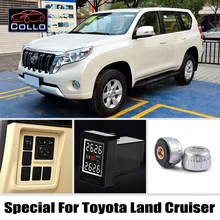TPMS For TOYOTA Land Cruiser / Prado / Roraima / Tire Pressure Monitoring System Of External Sensors DIY Embedded Installation