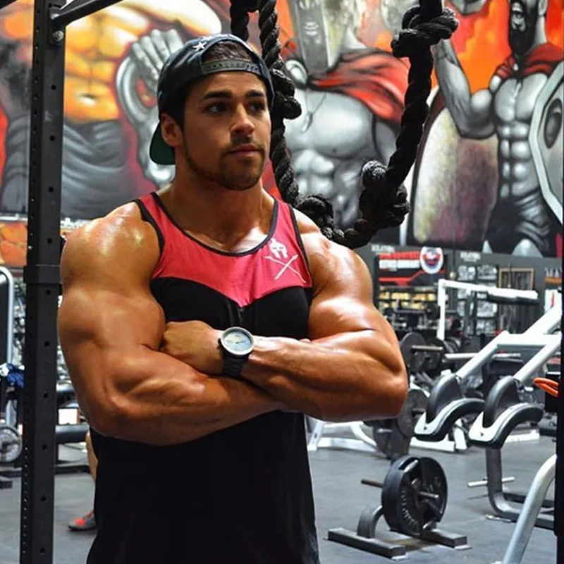 gym Tank top Fitness workout Short sleeves tee (7)
