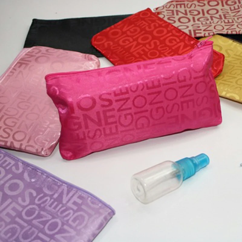 Women Portable Cosmetic Bag Fashion Brand Letter makeup bag Case Pouch Toiletry Organizer Holder | Багаж и сумки