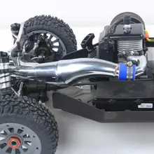 Звуковая стрела глушитель настроенная труба для Rovan LT LOSI 5IVE-T мини WRC 1/5 газовый грузовик LOSB0019 совместимый BZM Pro