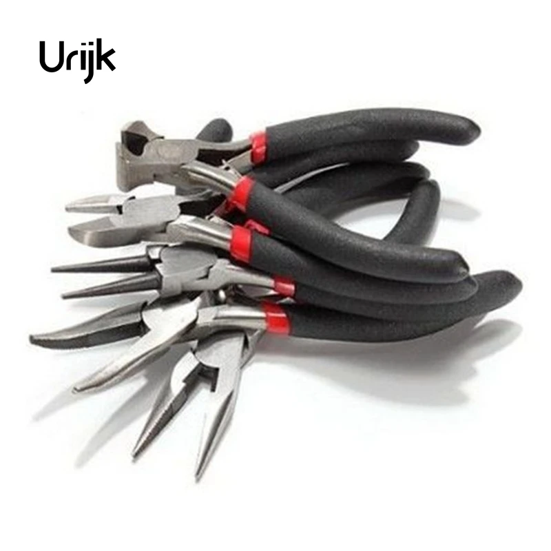 

Urijk 1PC Insulated Cutter Clamping Stripping Functional Wire Crimping Cable Cutters Hand Tools Long Nose Pliers Multitools