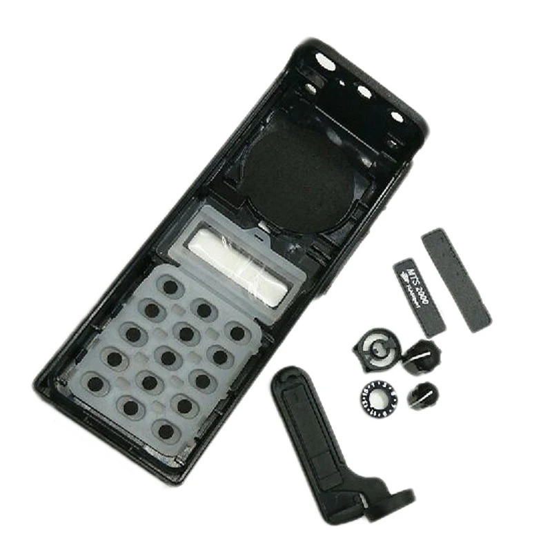 Complete Radio Service Parts Front Case Housing Cover Refurb Kit for Motorola Walkie Talkie Two Way Radio MTS2000 MTX838