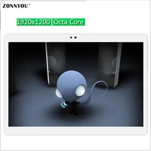 10.1 Inch Tablet PC 3G 4G Lte Octa Core 4GB RAM 32GB ROM Dual SIM 5.0MP Bluetooth GPS Android 6.0 GPS 1920*1200 HD IPS Tablet PC