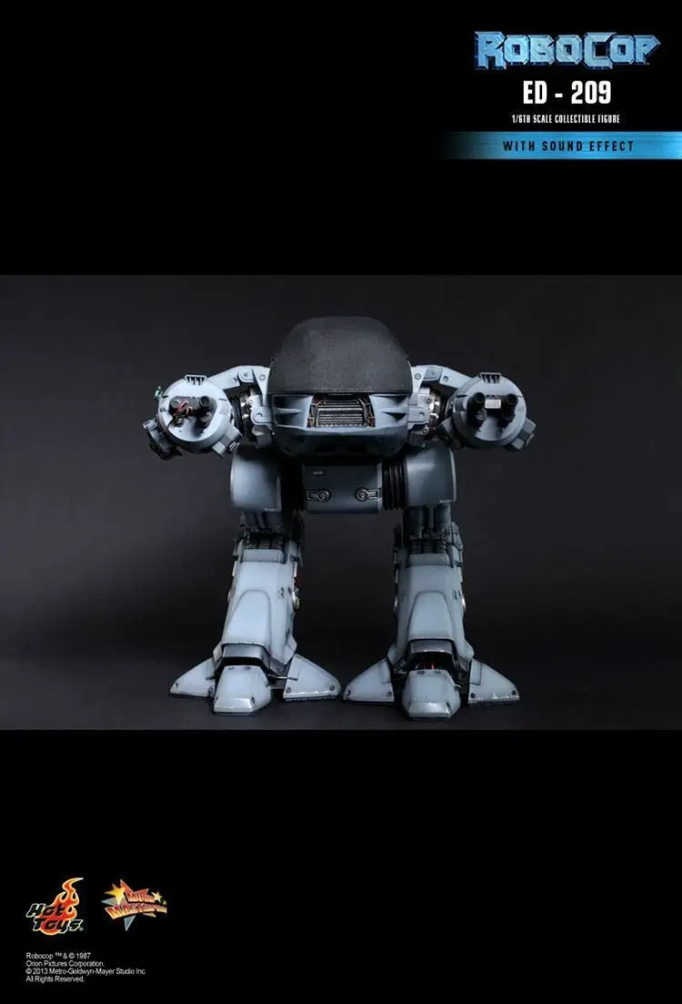 1/6 горячие игрушки ROBOCOP ED-209 ED209 MMS204 фигурка робота очень редкий