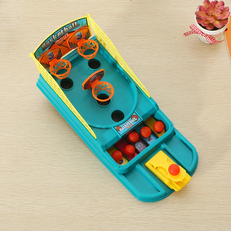 Basketball Finger Shooting Game Toy Plastic Ball Kid