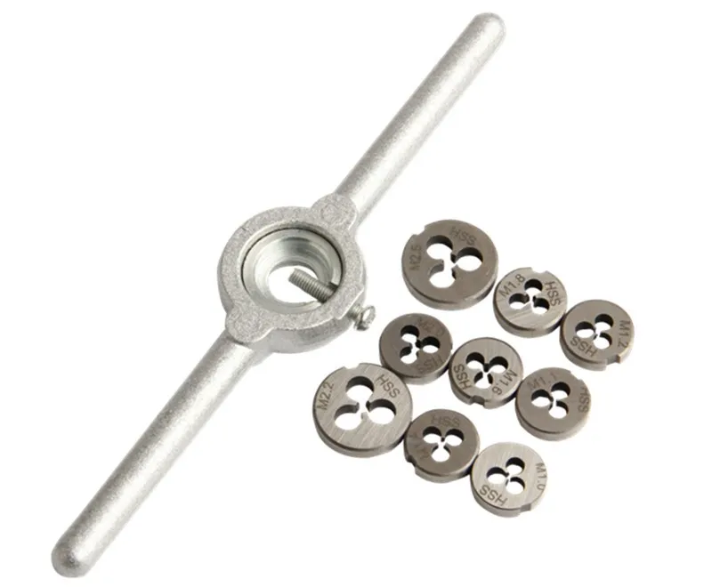 

High Speed Steel Tap & Die Set M1 To M2.5 HSS Model Watch Maker 31pcs High Speed Steel Metric Tool Sets Supplies