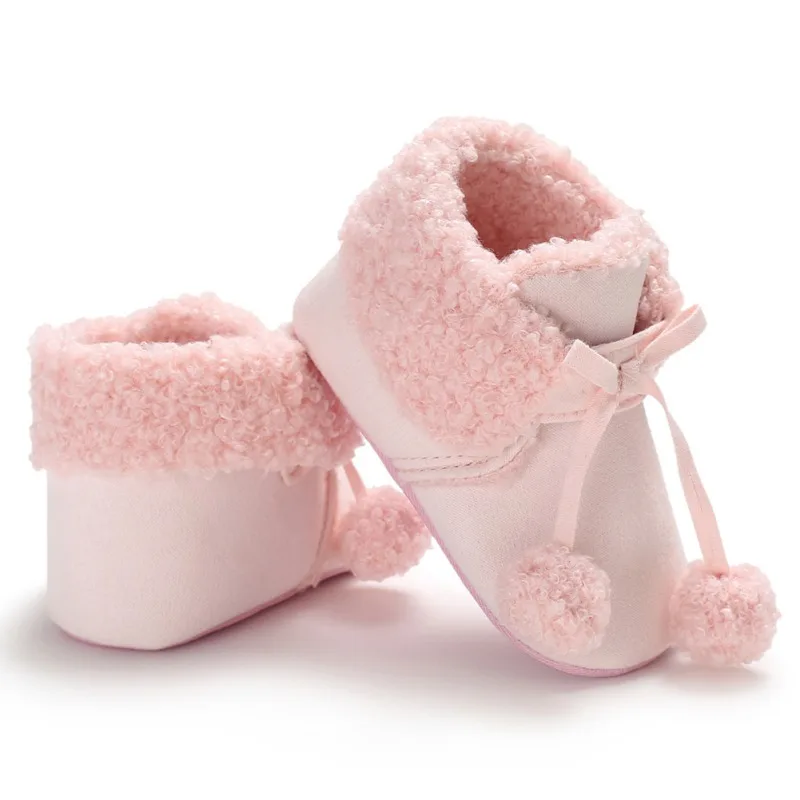 Детские ботинки; пинетки для новорожденных; коллекция года; сезон осень-зима; повседневные вельветовые ботинки с мягкой подошвой для малышей; 0-18 месяцев