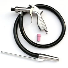 Абразивный воздушный Пескоструйный пистолет комплект 1 керамическая насадка 1 железный наконечник 1 Пескоструйный пистолет