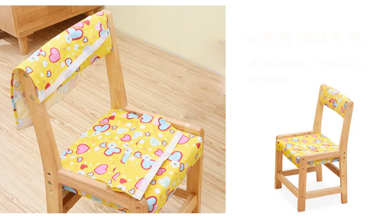 Высококачественный деревянный стол для детей детский стол подъемная школьная парта и стул и Настольный набор