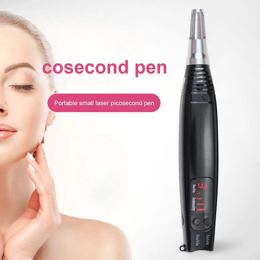 

Picosecond Pen Set Red/Blue Light Therapy for Scar Dark Spot Freckle Mole Tattoo Removal Facial melanin Damage Blackhead Pen