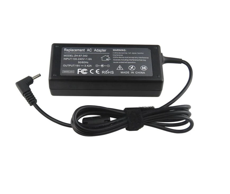 19V 3.42A 65W AC Adapter Charger for Asus RX310U RX410U X441N UX430UA UX430U UX430UQ UX501J Laptop