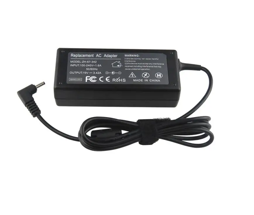 19V 3.42A 65W AC адаптер Зарядное устройство для Asus RX310U RX410U X441N UX430UA UX430U UX430UQ UX501J