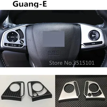 

Car Detector Stick Styling Cover Steering Wheel Interior Kit Trim Lamp Frame 2pcs For Honda CRV CR-V 2017 2018 2019 2020