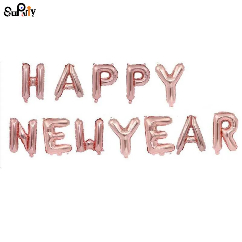 SHINY-EYES-2019-Rose-Gold-32inch-Aluminum-Balloons-Banner-Happy-New-Year-Holiday-Party-Beer-Cup