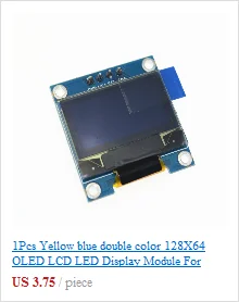 0,95 дюймов SPI полный Цвет OLED Дисплей DIY модуль 0,95 "RGB 96x64 ЖК-дисплей для Arduino SSD1306 драйвер IC Одежда высшего качества