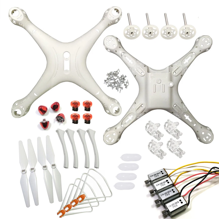 

SYMA RC Drone X8SW X8PRO X8-PRO Spare Parts Main Shell Motor Engine Propellers Landing Tripod Protective Ring Fixed Cover Kits