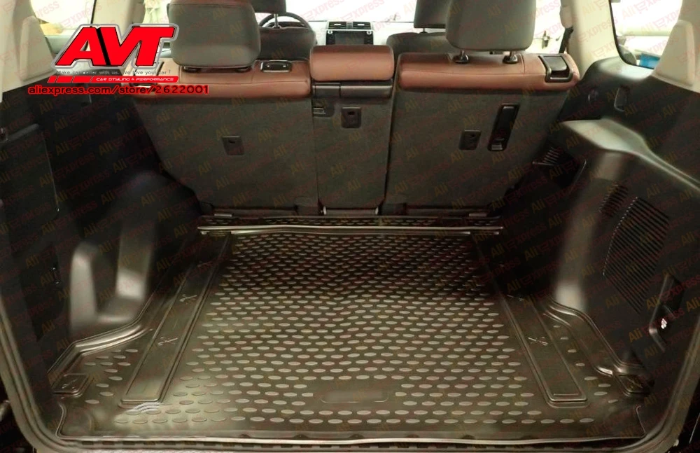 Коврики для багажника Toyota Land Cruiser Prado 150 2017 1 шт. резиновые коврики Нескользящие