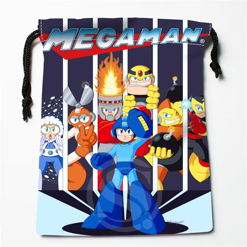 W-83 Мега человек& Q Логотип Печатных получить мешок степень сжатия сумки мешки drawstring Размер 18X22 см W801C83