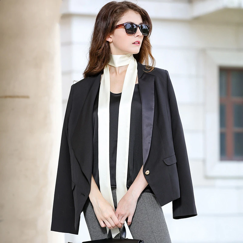 

Overlength 195cm*5cm Pure Color 100% Real Silk Small Scarf For Women Neckerchief Tied Bag Ribbon Narrow Scarves Headbands