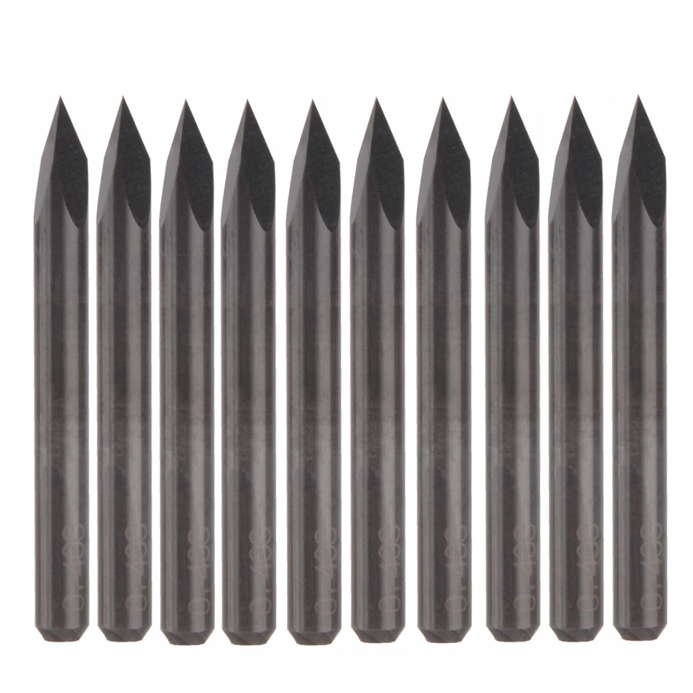 5Pcs Carbide Steel 45 Degree Router Pyramid Engraving Bits for CNC Machinery 5Pcs Carbide Steel 45 Degree Router Pyramid Engraving Bits for CNC Machinery