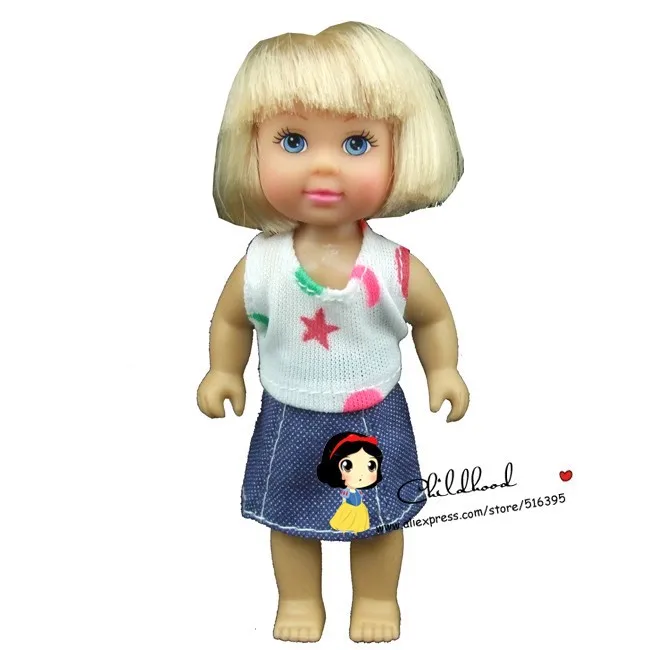 5 комплектов одежды и платья для мини куклы Барби для Келли Кукла-Симба