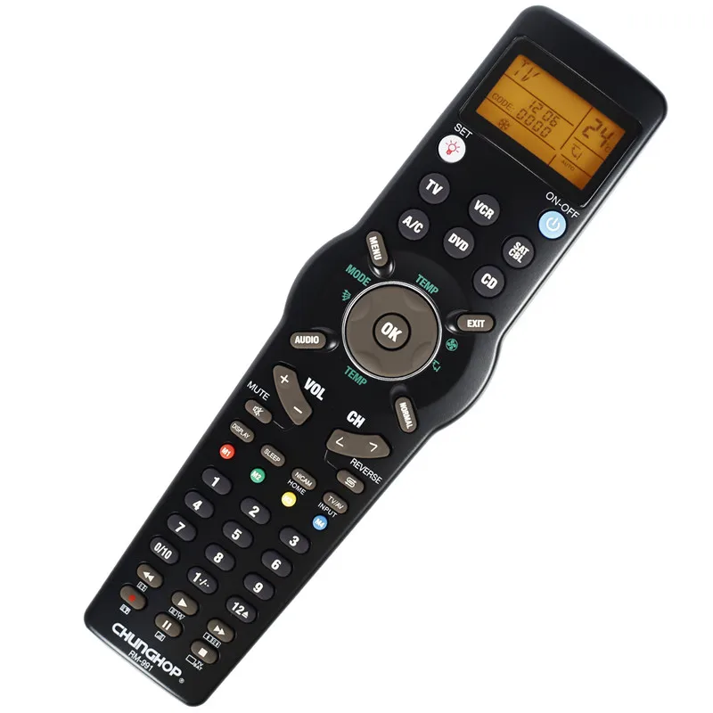 Chunghop RM 991 TV/SAT/DVD/CBL/CD/AC/VCR универсальный пульт дистанционного управления для 6 сеток